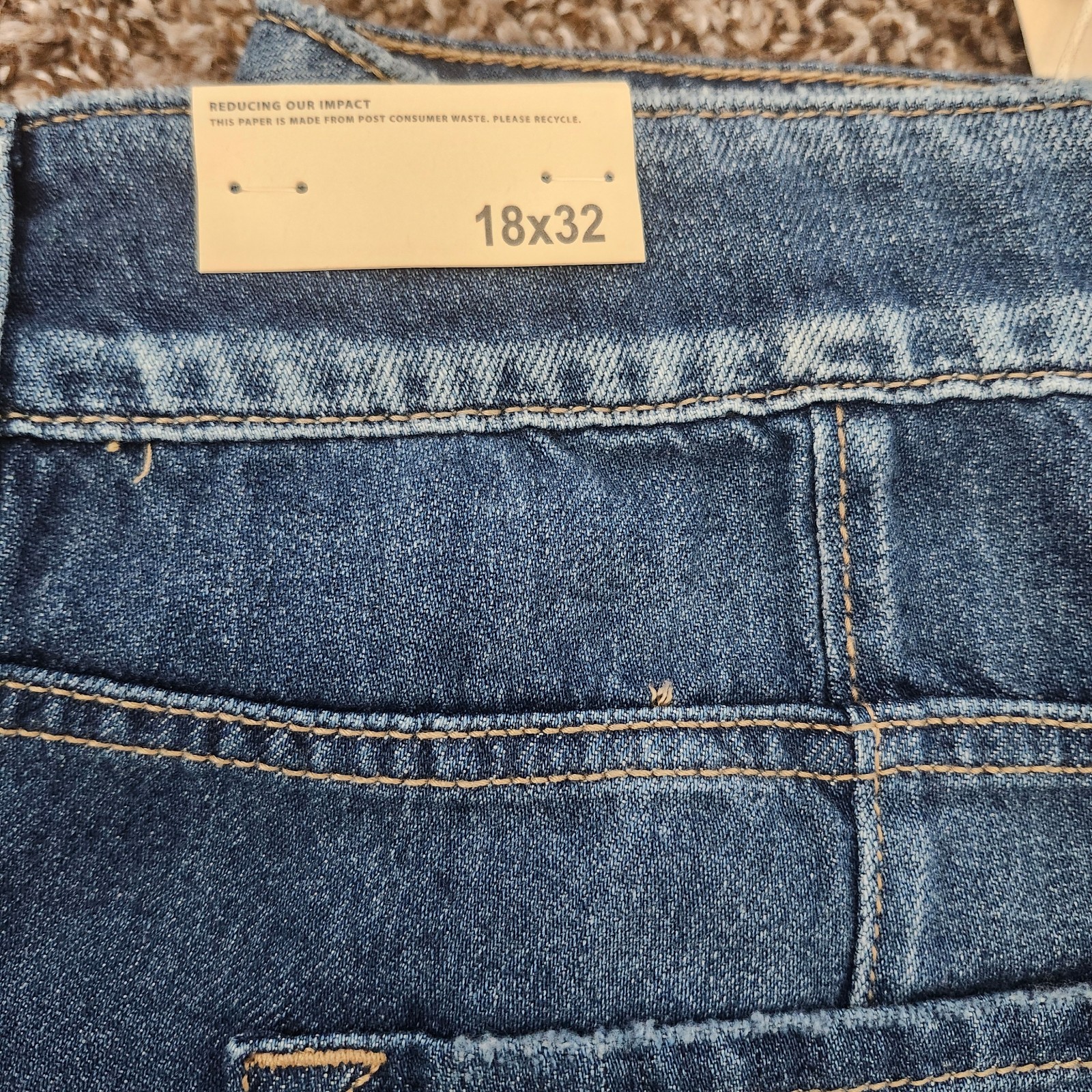 KanCan for Maurices High Rise Wide Leg Jeans 18x32