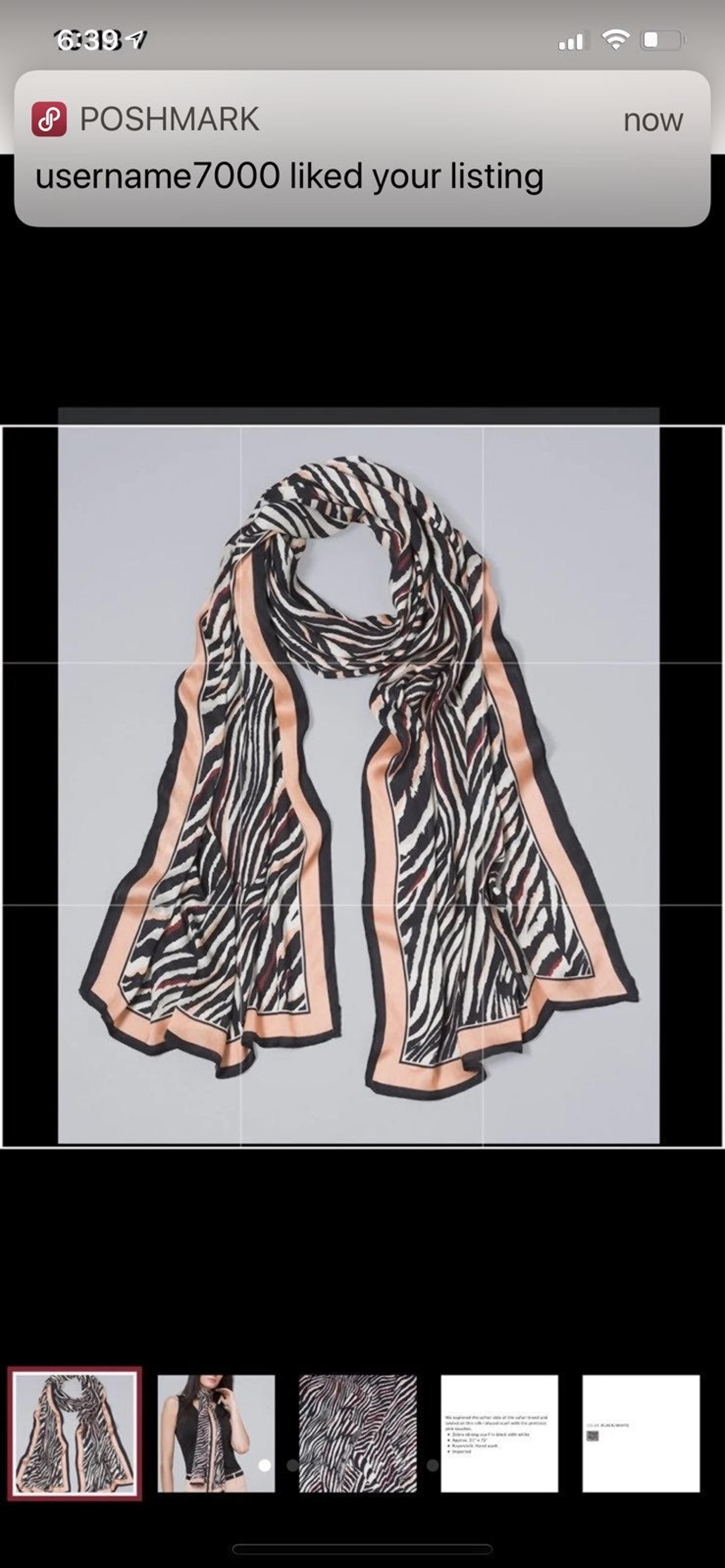 White House Black Market scarf