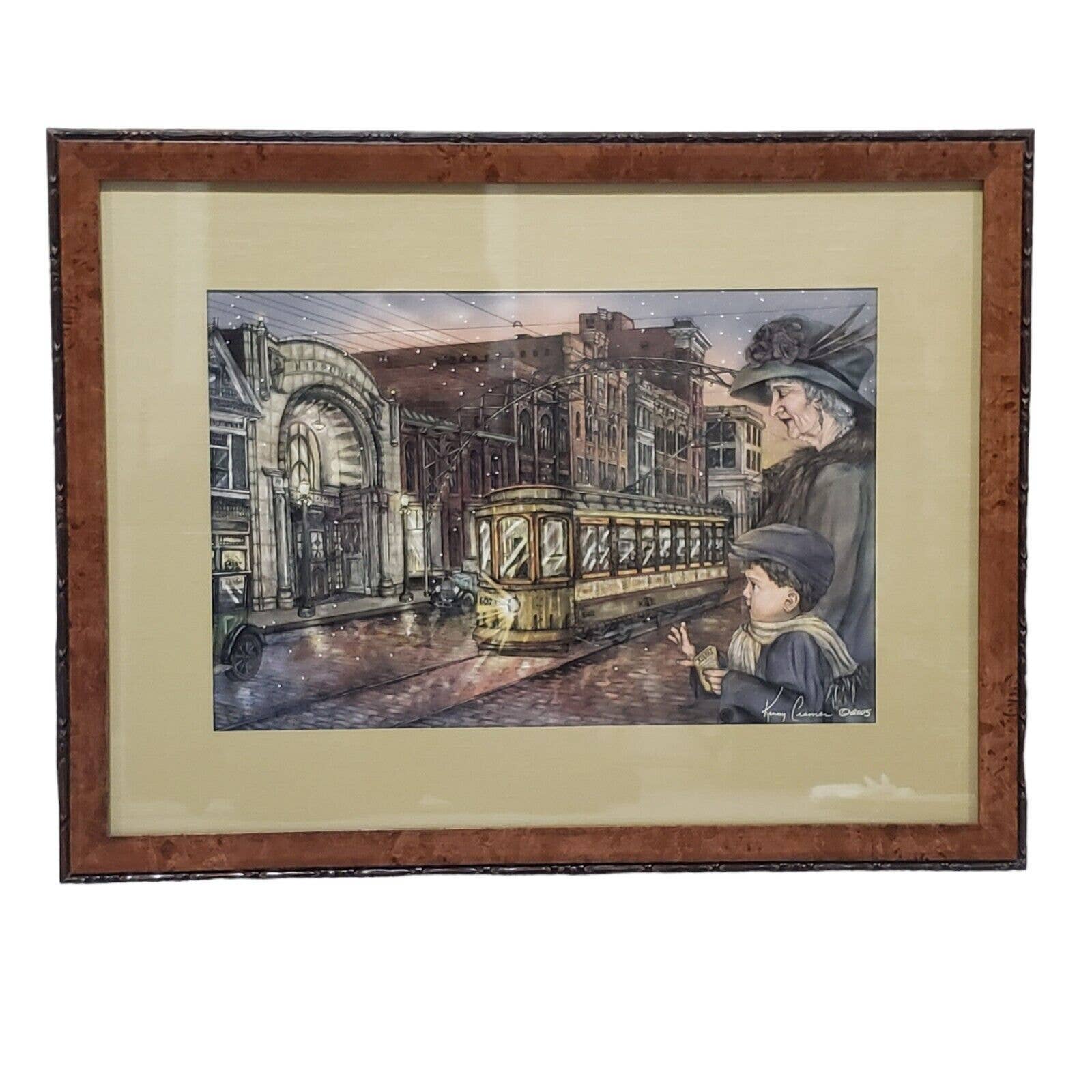 Kenny Cramer Opening Night at the Hippodrome Giclee Signed Numbered 6/500 Ltd Ed
