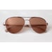 Calvin Klein Rose Gold Aviator Sunglasses