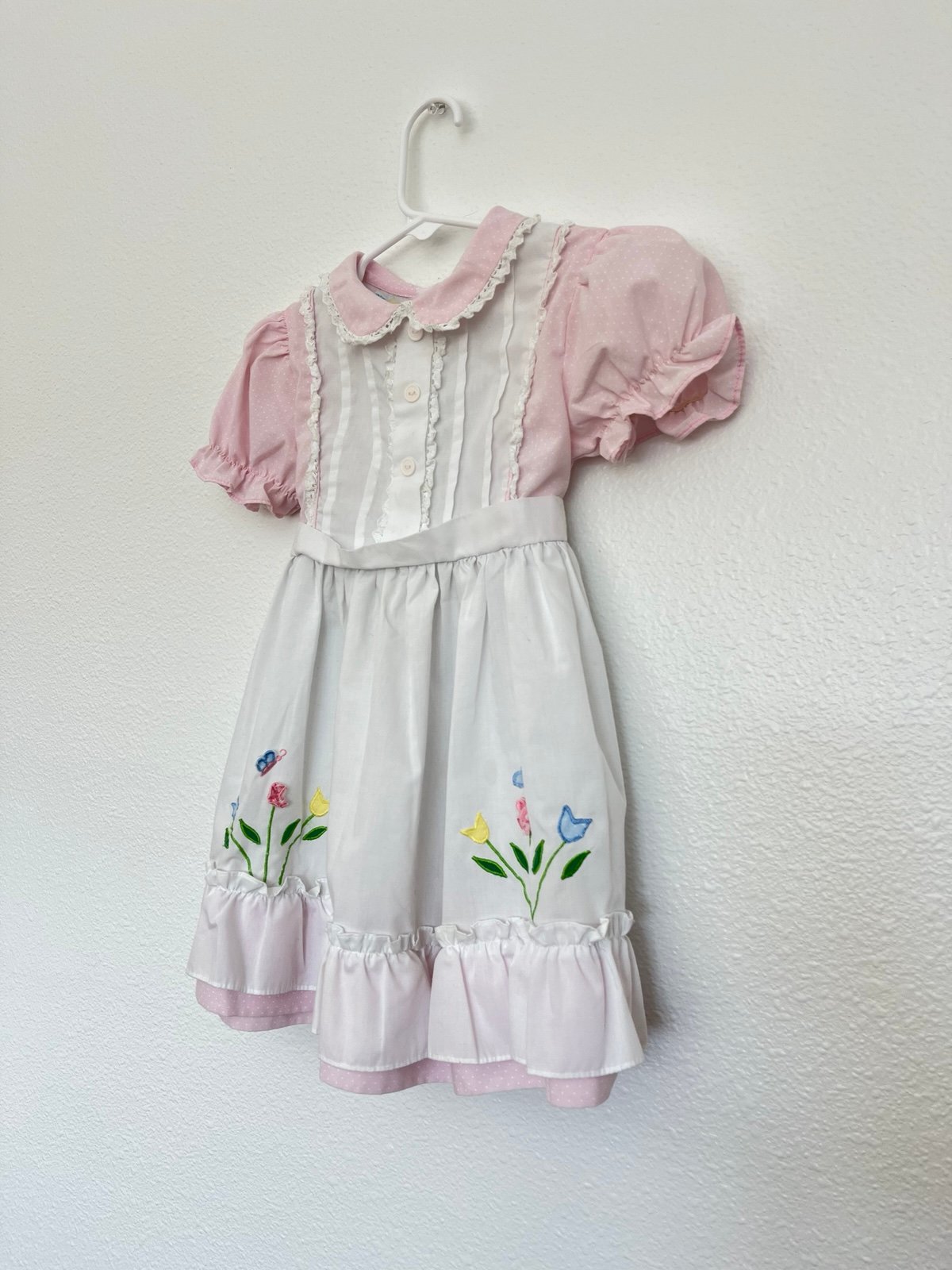 SOLD Vintage 50's/60'sTiny Togs Little Girl Toddler Dress Size 4 Spring Floral