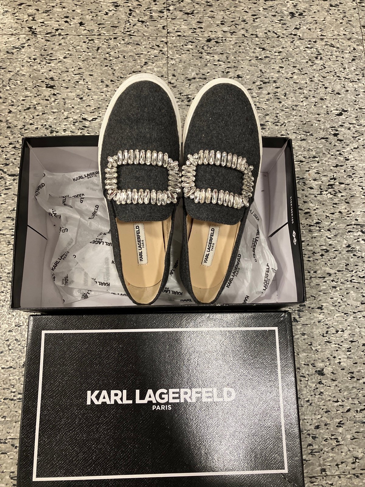 Karl Lagerfeld slip-on shoes