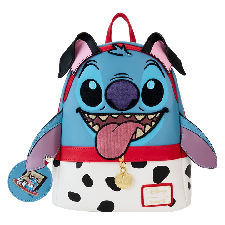 DISNEY Stitch In 101 Dalmatians Costume Exclusive Mini Backpack⚡️NWT