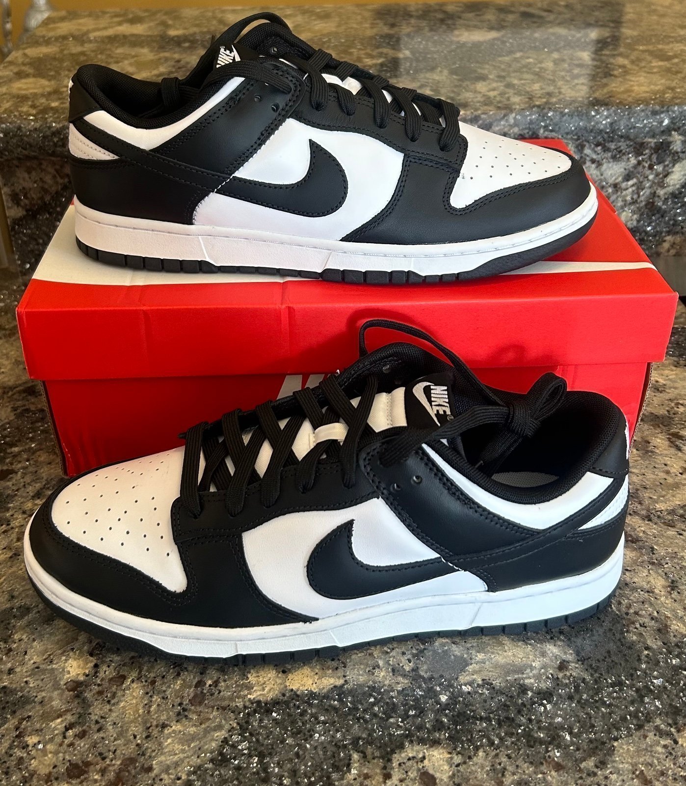 Nike Dunk Low Black White Panda DD1503-101 Women’s 8 New