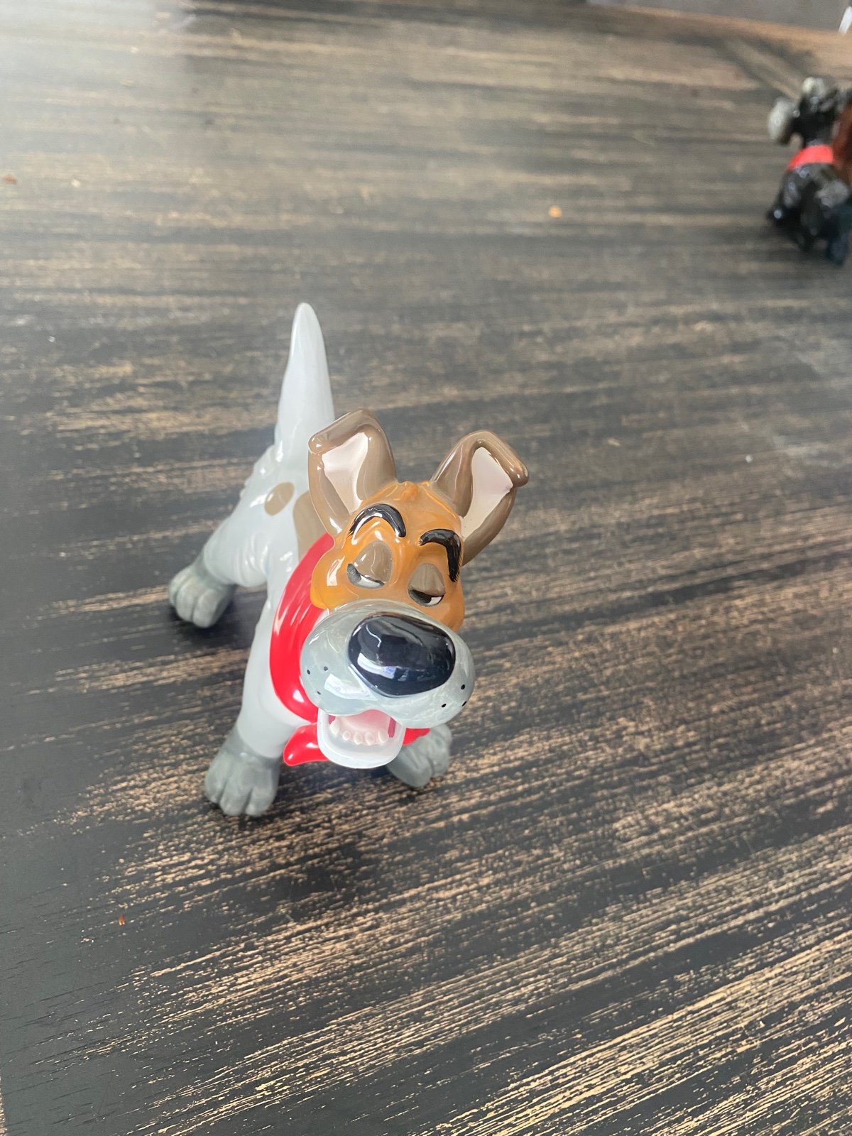 Rare Vintage Walt Disney Dodger Oliver & Company Figurine. Japan Disney 1988.