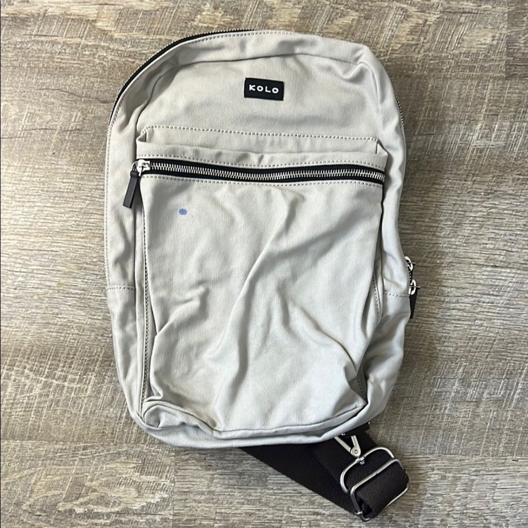 KOLO Grey Derby Sling Bag
