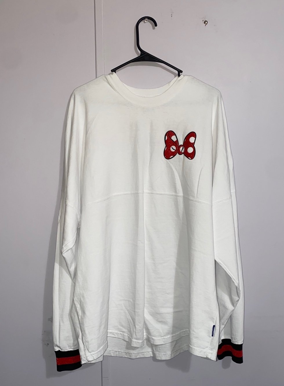 Disney White & Red Minnie Mouse Spirit Jersey