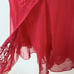 Vintage 80s Victoria's Secret Gold Label Babydoll Sheer Red Medium Coquette Sexy