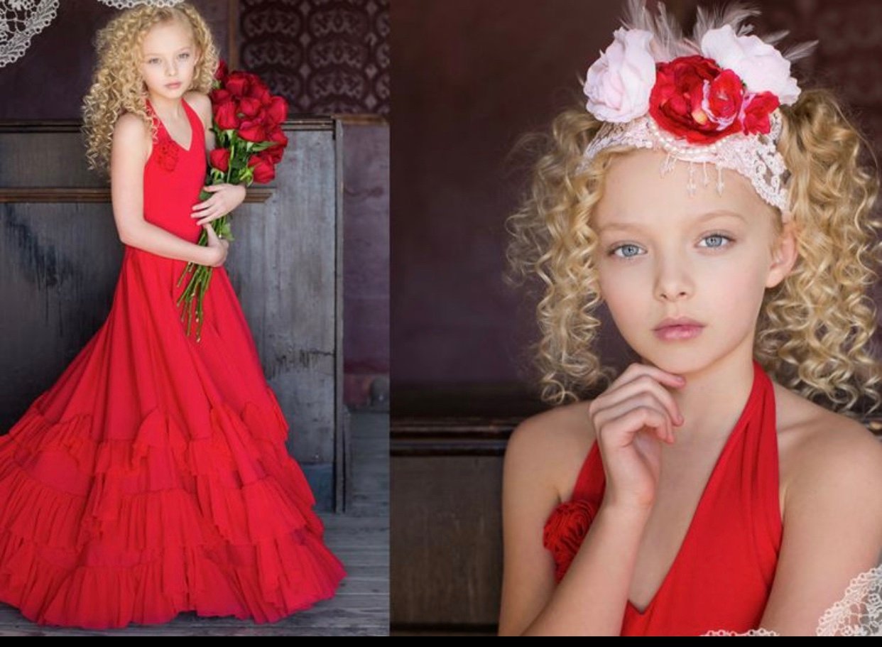 Dollcake red dress size 4
