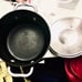 Wok de aluminio anodizado duro Circulon de 12 de diámetro y 3-1/4 de alto
