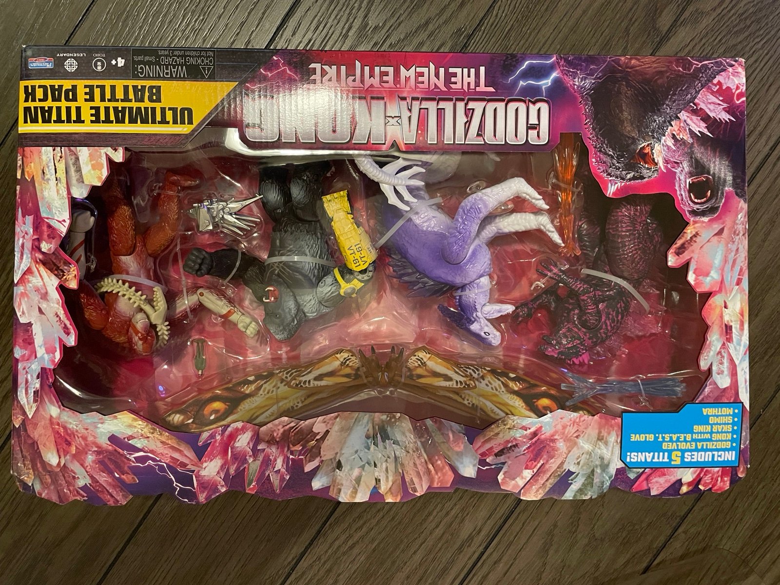 Godzilla x Kong The New Empire Monsterverse Ultimate Titan Battle Pack