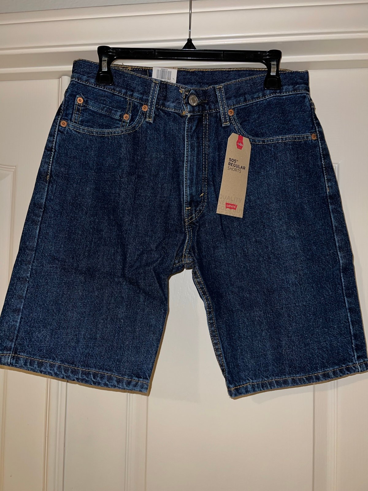 Levi’s 505 shorts size 31 new