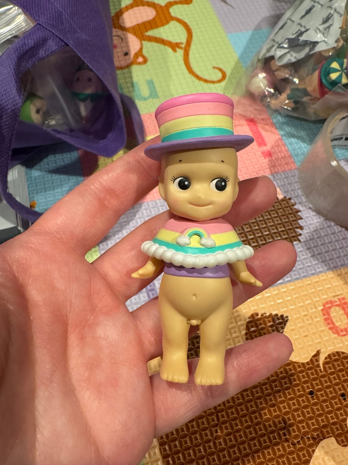 RARE Sonny Angel Sky Color Special Edition - RAINBOW Collectible Mini Figure Toy