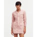 Madewell x MN Dye Studio Denim Patch-Pocket Mini Dress XS