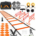Agility Training Equipment, Kids Soccer Hurdles Agility Ladder Equipment Set Agi