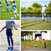 Agility Training Equipment, Kids Soccer Hurdles Agility Ladder Equipment Set Agi