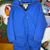 Vintage L.L. Bean Blanket Lined Blue Parka Zip Up Jacket Size Small