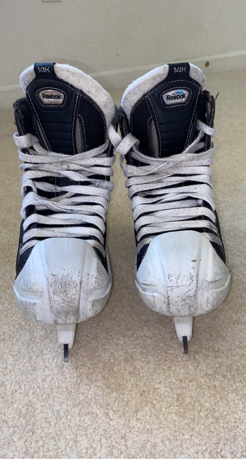 Used Reebok 14K Hockey Goalie Skates Sr size 6