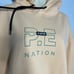 P.E Nation Endurance Sweatshirt Hoodie in Pastel Peach Casual Logo Women's L