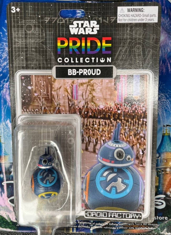 BB-Proud Star Wars Droid Factory Droid Pride 2022 Rainbow