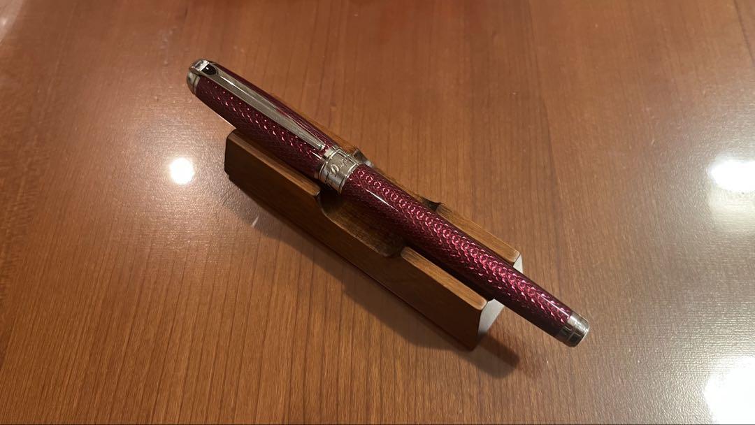 S.T. Dupont Guilloche Under Lacquer Fountain Pen