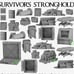 Mantic Games Terrain Crate Survivor's Stronghold 28mm Miniatures RPG D&D