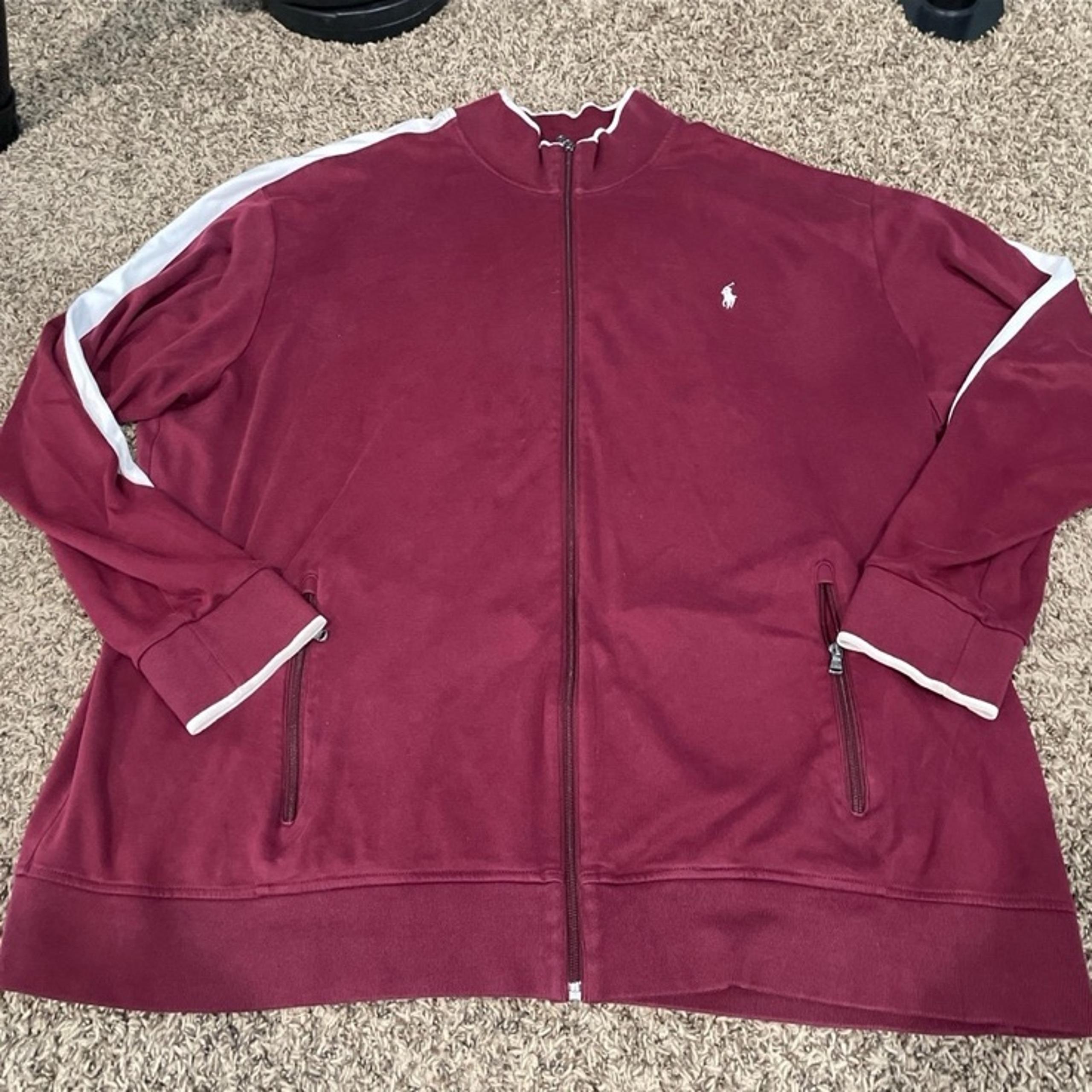 Ralph Lauren polo full zip track jacket men’s 3X