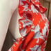J Crew Flounce Floral Halter Top Small