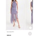 Veronica Beard Leila Floral Print Silk Midi Halter Handkerchief Hem Dress