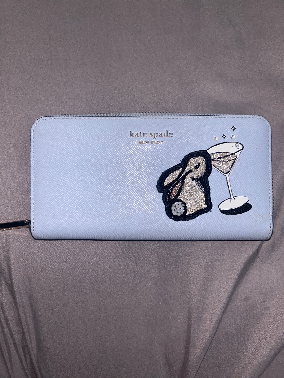 KATE SPADE NEW YORK BUN BUN BUNNY CONTINENTAL WALLET