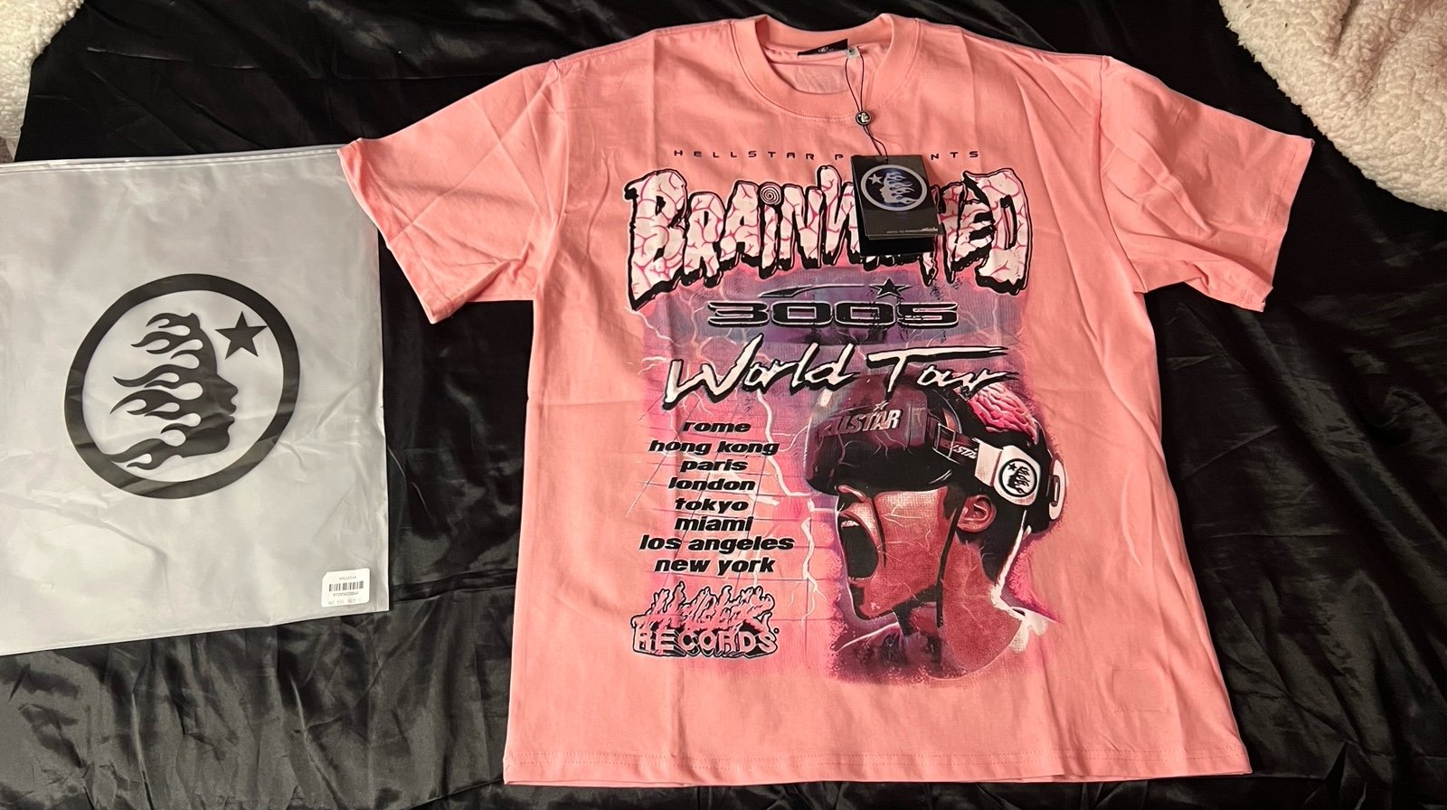 Brainwashed pink h*llstar shirt