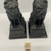 Vintage Rare Marshall Field's Chicago Lion Bookends
