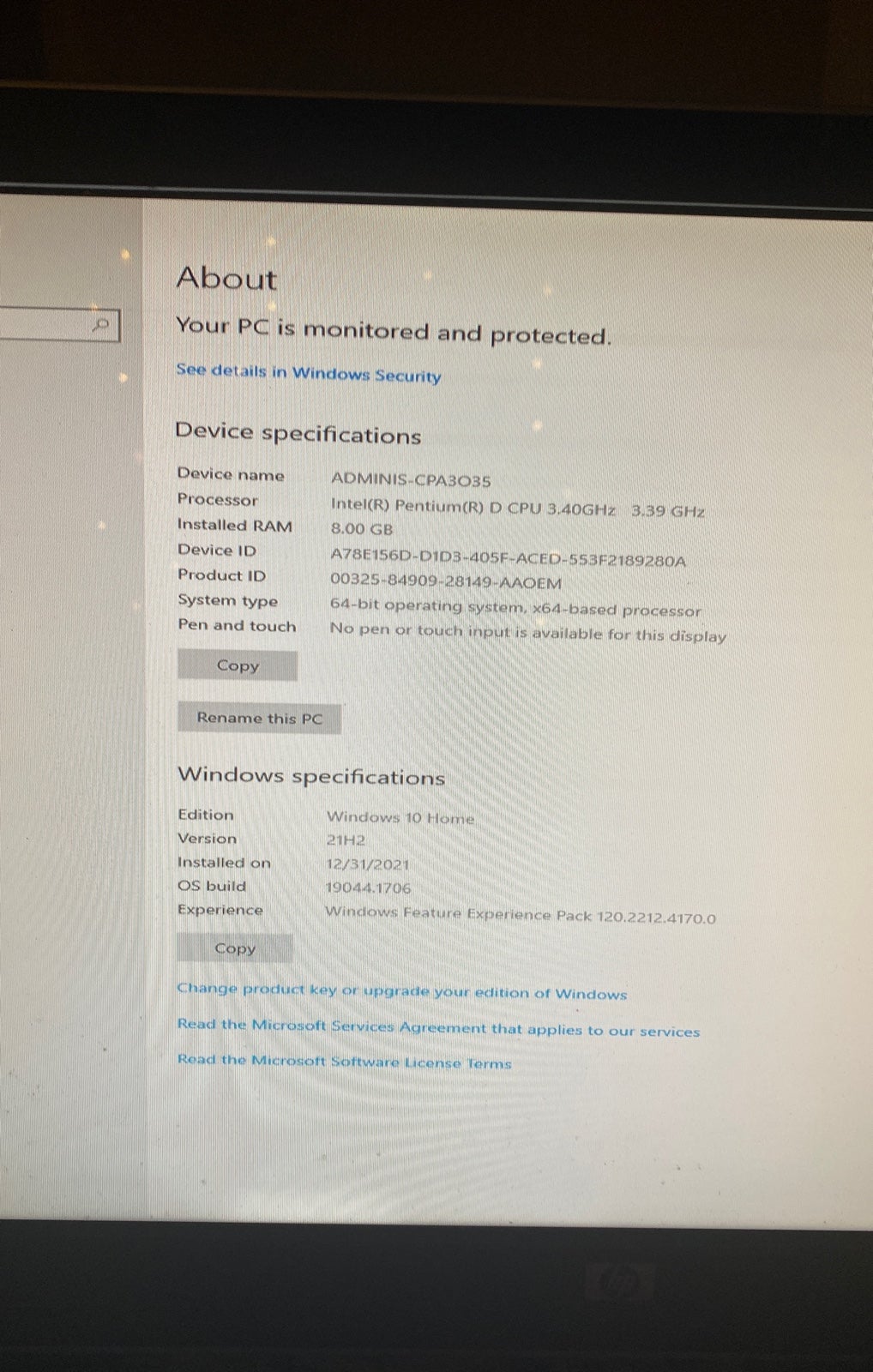 Dell optiplex 2008 w/ 2 monitors and keyboard