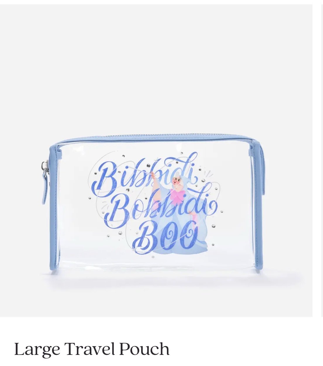 Stoney Clover Lane x Disney Princess Collab Large Travel Pouch