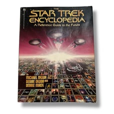 The Star Trek Encyclopedia: A Reference Guide To The Future by Michael Okuda