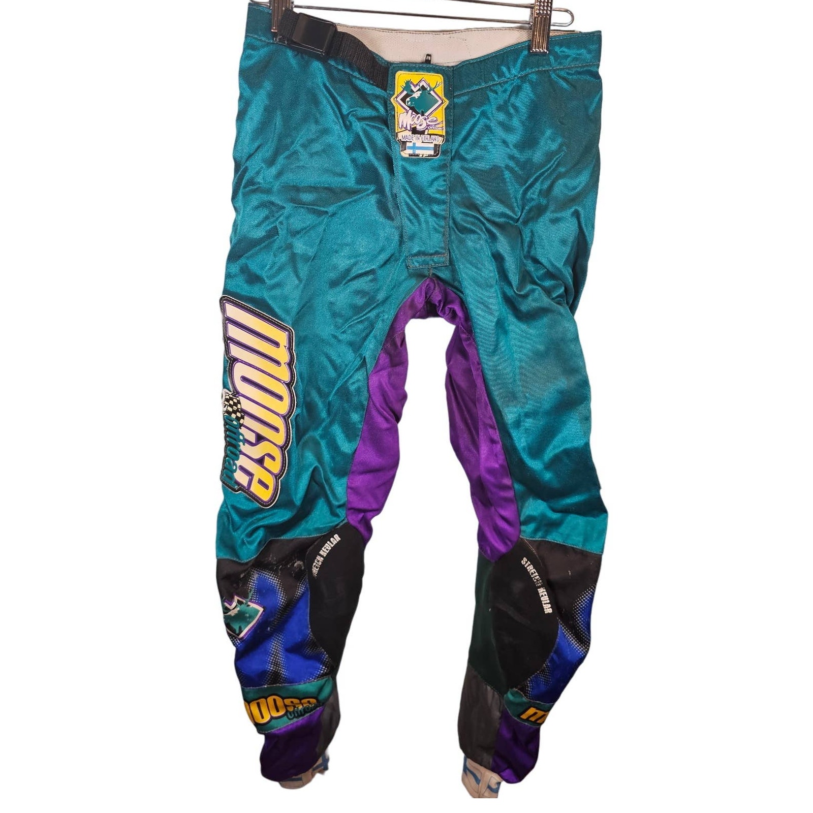 VTG Motocross Moose Off Road 28 Pants Supercross Dirt Bike Racing Colorblock