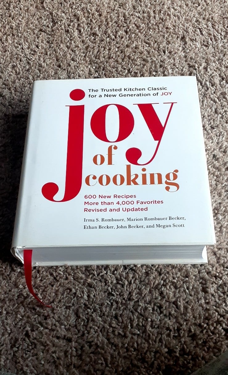Joy of Cooking Book Huge Hardcover Cookbook Kitchen Staple Cookbook Must Have