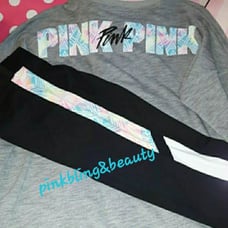 VS PINK HTF TROPICAL STORM SET L