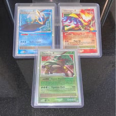 Empoleon Infernape & Torterra Lv. X Holo Rares