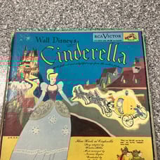 1949 Cinderella read and listen book and record