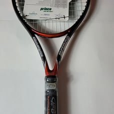 New Prince Air Vanquish os tennis racket with case strung racquet size 2 4 1/4.