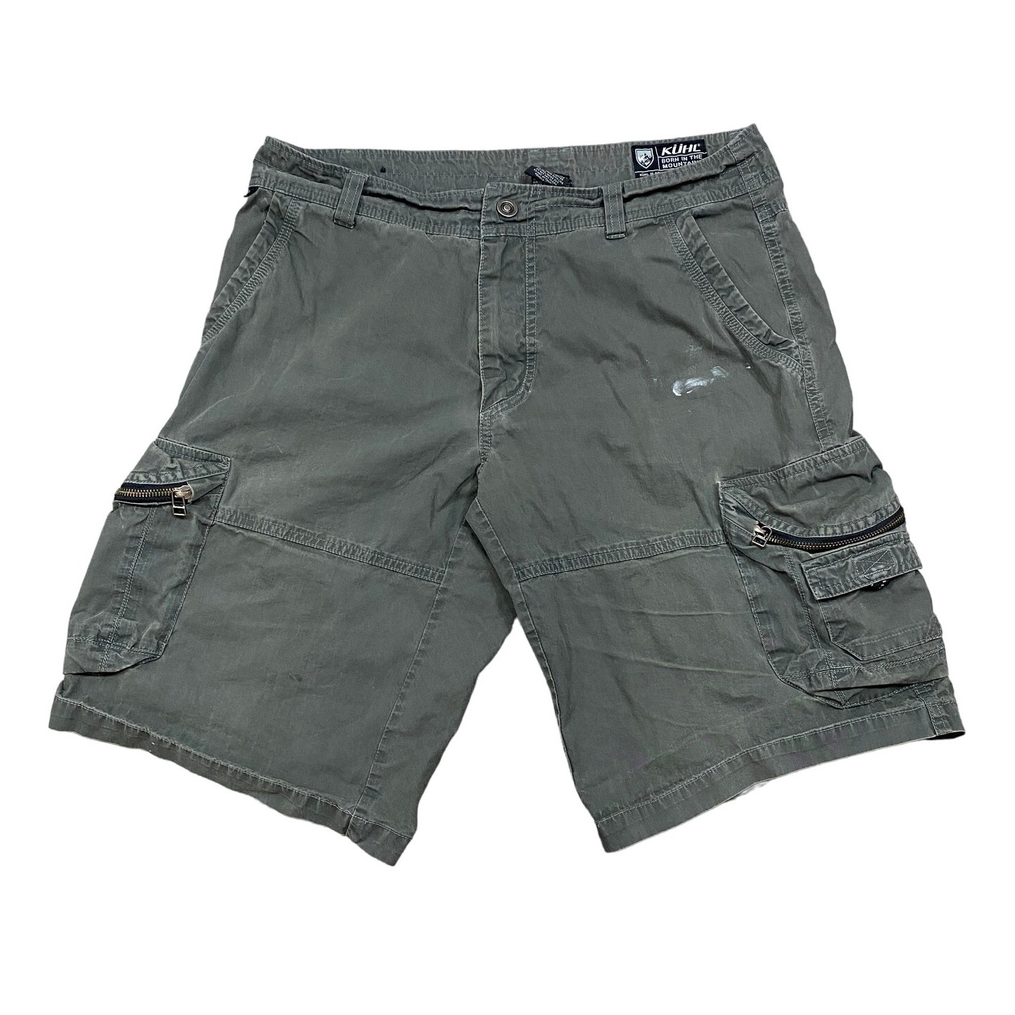 Kuhl Ambush Vintage Patina Dye Cargo Short Men's 33 Gorpcore Hike