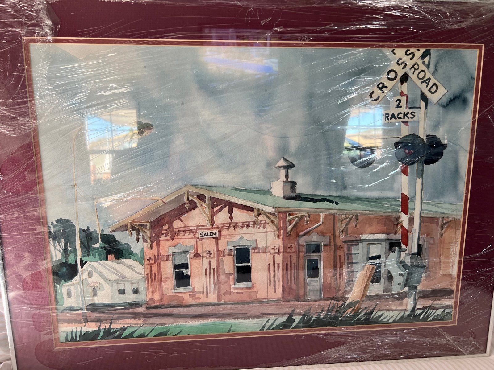 framed original art