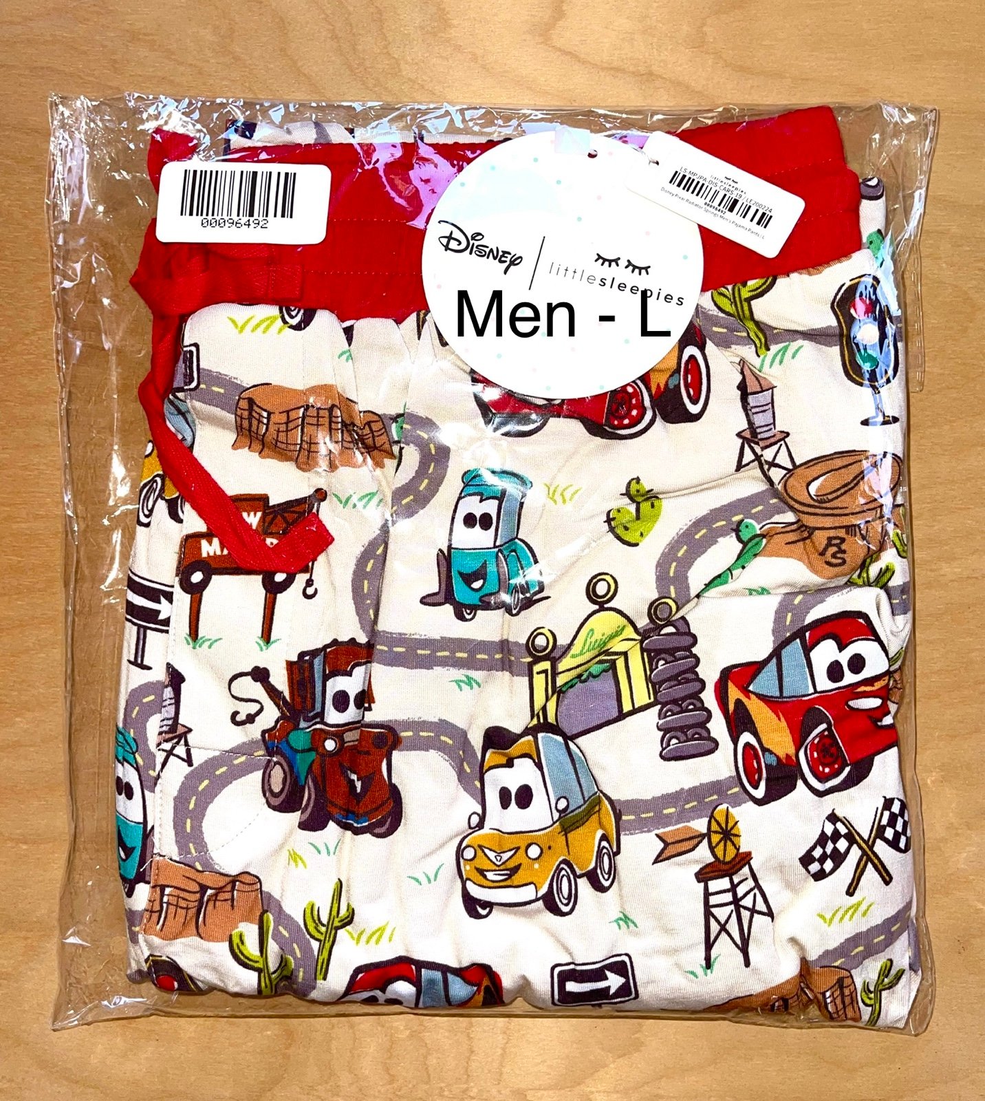 Little Sleepies Radiator Springs Men’s PJ Pants (Large) - NIB