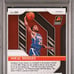 2018-19 Panini Prizm Mikal Bridges Red Ice Rookie Rc #289 PSA 9