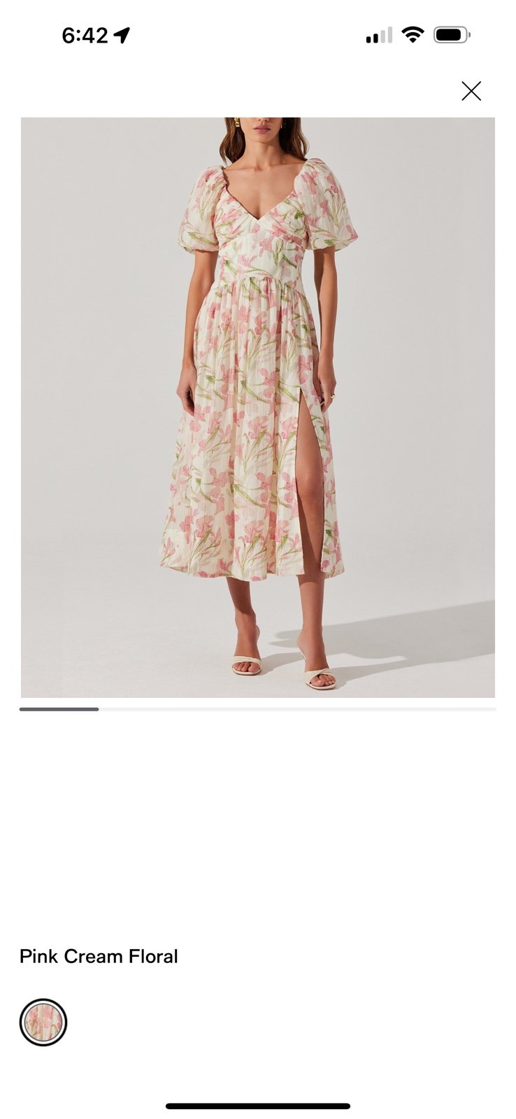 Dress astr the lable