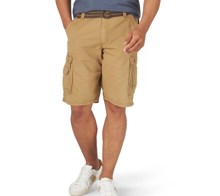 NWT Lee Bourbon Cargo Belted Casual Shorts Pants 46.