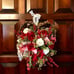 New heart flower wreath
