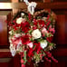 New heart flower wreath