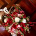 New heart flower wreath